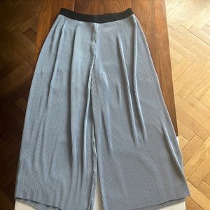 Zara pleated wide leg pants